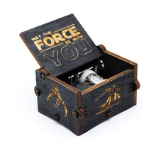 Load image into Gallery viewer, Wooden Hand-cranked Music Box Queen Bohemian Rhapsody Music Box Game Of Throne Present You are My Sunshine
