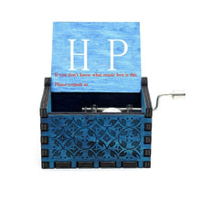 Load image into Gallery viewer, Hot Wooden Hand Crank Queen Music Box Bohemian Rhapsody Theme Game Of Throne Digimon Beauty Beast Christmas Gift