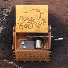 Load image into Gallery viewer, Hot Wooden Hand Crank Queen Music Box Bohemian Rhapsody Theme Game Of Throne Digimon Beauty Beast Christmas Gift