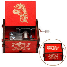 Load image into Gallery viewer, Hot Wooden Hand Crank Queen Music Box Bohemian Rhapsody Theme Game Of Throne Digimon Beauty Beast Christmas Gift