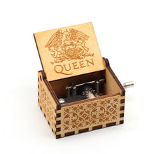 Load image into Gallery viewer, 2020 New Black Spirited Away Game Of Thrones Music Box The Legend Of Zelda Hand Cranked Wood Music Box Festival Souvenir Gift