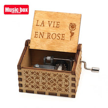 Load image into Gallery viewer, 2020 New Black Spirited Away Game Of Thrones Music Box The Legend Of Zelda Hand Cranked Wood Music Box Festival Souvenir Gift