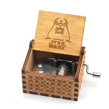 Load image into Gallery viewer, 2020 New Black Spirited Away Game Of Thrones Music Box The Legend Of Zelda Hand Cranked Wood Music Box Festival Souvenir Gift