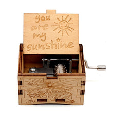 Load image into Gallery viewer, 2020 New Wooden Hand Crank Queen Music Box Game Of Thrones Dragon Ball TO MY Goigeous Wife Theme Music Box Christmas Gift