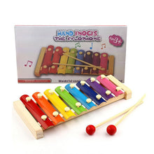 Load image into Gallery viewer, 2020 New Toy Xylophone Children's Educational Toy Wooden Eight-Notes Frame Style Xylophone Children Kids Baby Musical Funny Toys