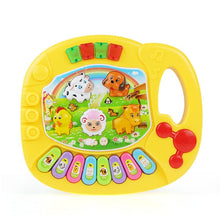 Load image into Gallery viewer, 2 Types Farm Animal Sound Kids Piano Music Toy Musical Animals Sounding Keyboard Piano Baby Playing Type Musical Instruments