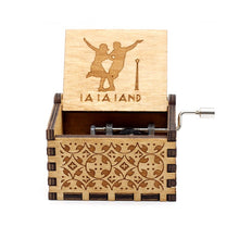 Load image into Gallery viewer, Wooden Hand-cranked Music Box Queen Bohemian Rhapsody Music Box Game Of Throne Present You are My Sunshine
