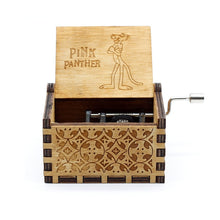 Load image into Gallery viewer, Hot Wooden Hand Crank Queen Music Box Bohemian Rhapsody Theme Game Of Throne Digimon Beauty Beast Christmas Gift
