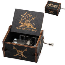 Load image into Gallery viewer, 2020 New Black Spirited Away Game Of Thrones Music Box The Legend Of Zelda Hand Cranked Wood Music Box Festival Souvenir Gift
