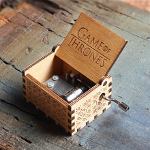 Load image into Gallery viewer, 2020 New Wooden Hand Crank Queen Music Box Game Of Thrones Dragon Ball TO MY Goigeous Wife Theme Music Box Christmas Gift
