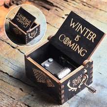 Load image into Gallery viewer, 2020 New Wooden Hand Crank Queen Music Box Game Of Thrones Dragon Ball TO MY Goigeous Wife Theme Music Box Christmas Gift
