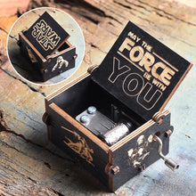 Load image into Gallery viewer, 2020 New Wooden Hand Crank Queen Music Box Game Of Thrones Dragon Ball TO MY Goigeous Wife Theme Music Box Christmas Gift

