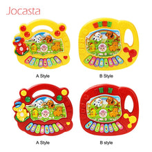 Load image into Gallery viewer, 2 Types Farm Animal Sound Kids Piano Music Toy Musical Animals Sounding Keyboard Piano Baby Playing Type Musical Instruments
