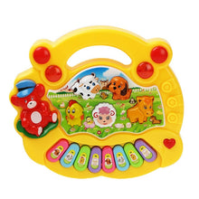 Load image into Gallery viewer, 2 Types Farm Animal Sound Kids Piano Music Toy Musical Animals Sounding Keyboard Piano Baby Playing Type Musical Instruments
