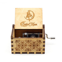 Load image into Gallery viewer, Wooden Hand-cranked Music Box Queen Bohemian Rhapsody Music Box Game Of Throne Present You are My Sunshine

