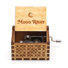 Load image into Gallery viewer, Wooden Hand-cranked Music Box Queen Bohemian Rhapsody Music Box Game Of Throne Present You are My Sunshine

