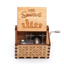 Load image into Gallery viewer, Wooden Hand-cranked Music Box Queen Bohemian Rhapsody Music Box Game Of Throne Present You are My Sunshine
