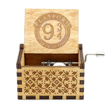 Load image into Gallery viewer, Hot Wooden Hand Crank Queen Music Box Bohemian Rhapsody Theme Game Of Throne Digimon Beauty Beast Christmas Gift
