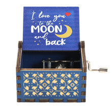 Load image into Gallery viewer, Hot Wooden Hand Crank Queen Music Box Bohemian Rhapsody Theme Game Of Throne Digimon Beauty Beast Christmas Gift

