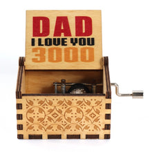 Load image into Gallery viewer, Hot Wooden Hand Crank Queen Music Box Bohemian Rhapsody Theme Game Of Throne Digimon Beauty Beast Christmas Gift
