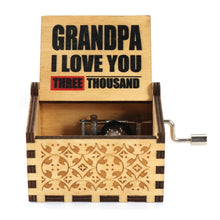 Load image into Gallery viewer, Hot Wooden Hand Crank Queen Music Box Bohemian Rhapsody Theme Game Of Throne Digimon Beauty Beast Christmas Gift
