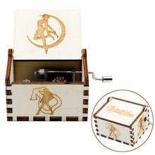 Load image into Gallery viewer, Hot Wooden Hand Crank Queen Music Box Bohemian Rhapsody Theme Game Of Throne Digimon Beauty Beast Christmas Gift
