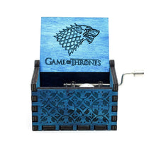 Load image into Gallery viewer, Hot Wooden Hand Crank Queen Music Box Bohemian Rhapsody Theme Game Of Throne Digimon Beauty Beast Christmas Gift
