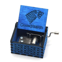 Load image into Gallery viewer, 2020 New Black Spirited Away Game Of Thrones Music Box The Legend Of Zelda Hand Cranked Wood Music Box Festival Souvenir Gift
