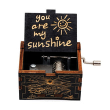 Load image into Gallery viewer, 2020 New Wooden Hand Crank Queen Music Box Game Of Thrones Dragon Ball TO MY Goigeous Wife Theme Music Box Christmas Gift
