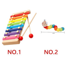 Load image into Gallery viewer, 2020 New Toy Xylophone Children's Educational Toy Wooden Eight-Notes Frame Style Xylophone Children Kids Baby Musical Funny Toys
